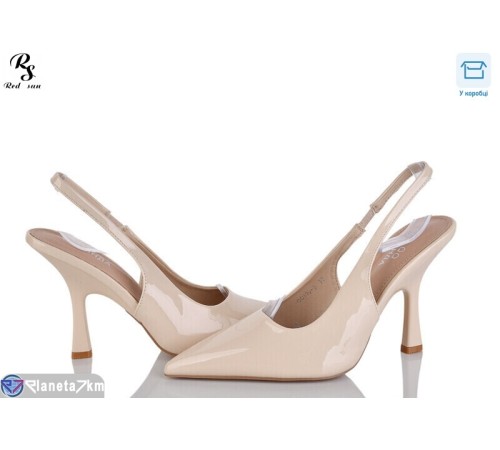 Туфлі жіночі на літо (6 пар р.36-40) бежевий  "Red Sun"