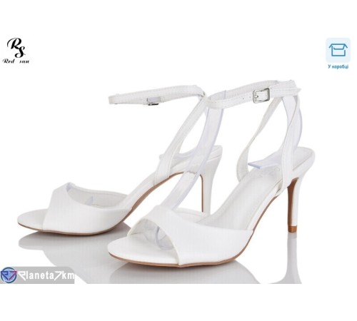 Босоніжки жіночі на літо (6 пар р.36-40) білий  "Red Sun"