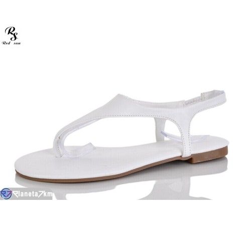 Босоніжки жіночі на літо (8 пар р.36-41) білий  "Red Sun"