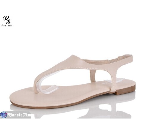 Босоніжки жіночі на літо (8 пар р.36-41) бежевий  "Red Sun"