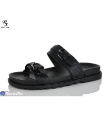 Шлепки жіночі на літо (8 пар р.36-41) чорний  "Red Sun"