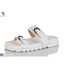 Шлепки жіночі на літо (8 пар р.36-41) білий  "Red Sun"