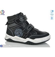 Черевики дитячі на весну/осінь (8 пар р.27-32) чорний  "Леопард"