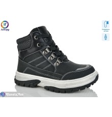 Черевики дитячі на весну/осінь (8 пар р.27-32) чорний  "Леопард"