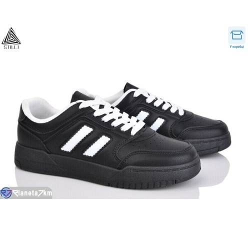 Кросівки жіночі на весну/осінь (8 пар р.36-41) чорний  "STILLI Group"