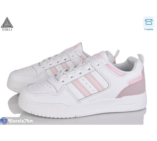 Кросівки жіночі на весну/осінь (8 пар р.36-41) білий  "STILLI Group"