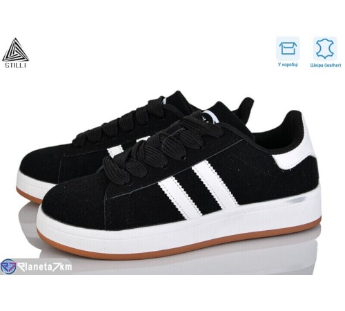 Кросівки жіночі на весну/осінь (8 пар р.36-41) чорний  "STILLI Group"