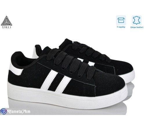 Кросівки жіночі на весну/осінь (8 пар р.36-41) чорний  "STILLI Group"