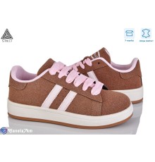 Кросівки жіночі на весну/осінь (8 пар р.36-41) коричневий  "STILLI Group"