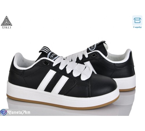 Кросівки жіночі на весну/осінь (8 пар р.36-41) чорний  "STILLI Group"