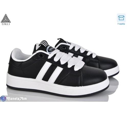 Кросівки жіночі на весну/осінь (8 пар р.36-41) чорний  "STILLI Group"