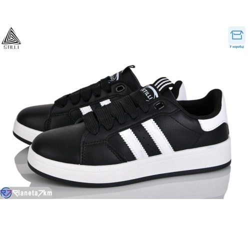 Кросівки жіночі на весну/осінь (8 пар р.36-41) чорний  "STILLI Group"