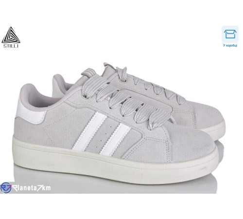 Кросівки жіночі на весну/осінь (8 пар р.36-41) сірий  "STILLI Group"