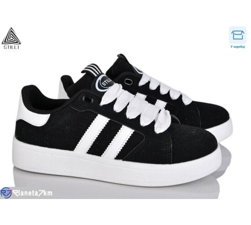 Кросівки жіночі на весну/осінь (8 пар р.36-41) чорний  "STILLI Group"