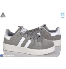 Кросівки жіночі на весну/осінь (8 пар р.36-41) сірий  "STILLI Group"