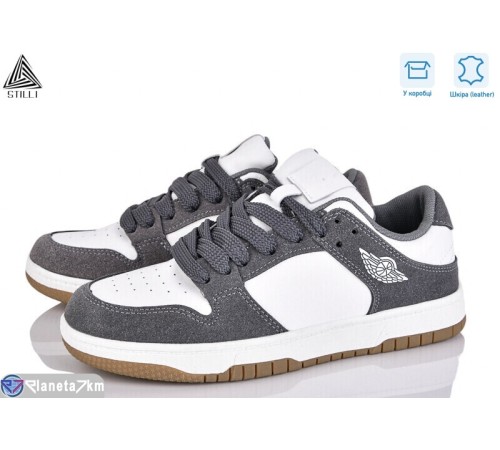 Кросівки жіночі на весну/осінь (8 пар р.36-41) сірий  "STILLI Group"