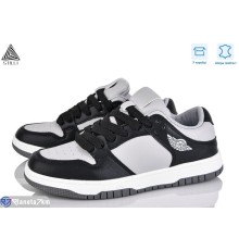 Кросівки жіночі на весну/осінь (8 пар р.36-41) сірий  "STILLI Group"