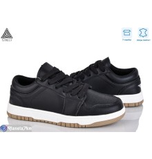 Кросівки жіночі на весну/осінь (8 пар р.36-41) чорний  "STILLI Group"