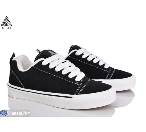 Кеди жіночі на весну/осінь (8 пар р.36-41) чорний  "STILLI Group"