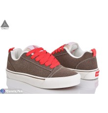 Кеди жіночі на весну/осінь (8 пар р.36-41) коричневий  "STILLI Group"