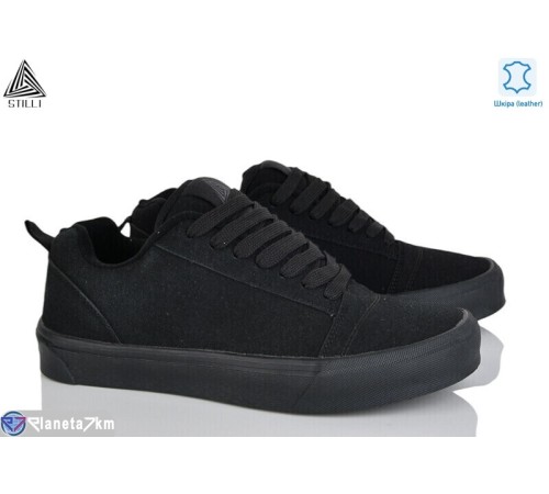 Кеди чоловічі на весну/осінь (8 пар р.41-45) чорний  "STILLI Group"
