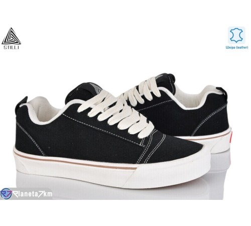 Кеди чоловічі на весну/осінь (8 пар р.41-45) чорний  "STILLI Group"