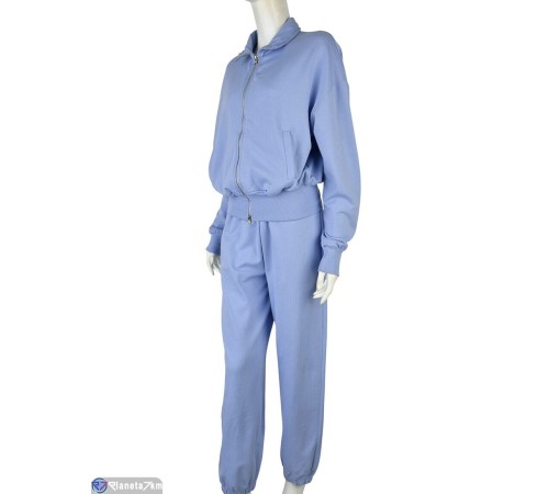 Спортивний костюм жіночий на весну/осінь (3 шт. р.сетка S-L) фіолетовий  "Mirella"