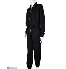 Спортивний костюм жіночий на весну/осінь (3 шт. р.сетка S-L) чорний  "Mirella"