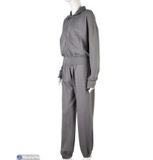 Спортивний костюм жіночий на весну/осінь (3 шт. р.сетка S-L) сірий  "Mirella"