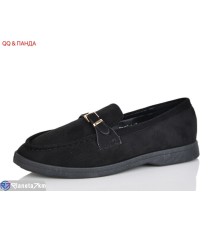 Туфлі жіночі на літо (8 пар р.36-41) чорний  "QQ&Панда"