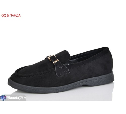 Туфлі жіночі на літо (8 пар р.36-41) чорний  "QQ&Панда"