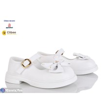 Дитячі туфлі на весну/осінь (6 пар р.32-37) білий  "BELIES-D"