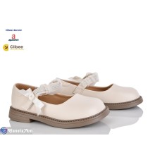 Дитячі туфлі на весну/осінь (6 пар р.32-37) бежевий  "BELIES-D"