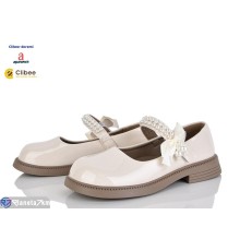 Дитячі туфлі на весну/осінь (6 пар р.32-37) бежевий  "BELIES-D"