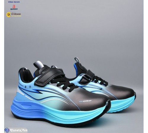 Дитячі кросівки на весну/осінь (6 пар р.32-37) чорний  "BELIES-D"