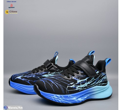 Дитячі кросівки на весну/осінь (6 пар р.32-37) чорний  "BELIES-D"