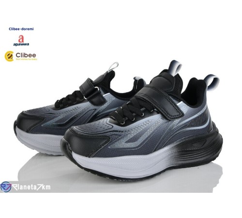 Дитячі кросівки на весну/осінь (6 пар р.32-37) сірий  "BELIES-D"