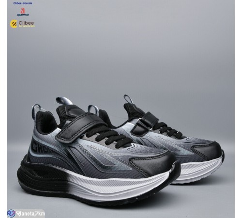 Дитячі кросівки на весну/осінь (6 пар р.32-37) сірий  "BELIES-D"