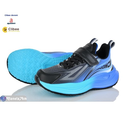 Дитячі кросівки на весну/осінь (6 пар р.32-37) чорний  "BELIES-D"