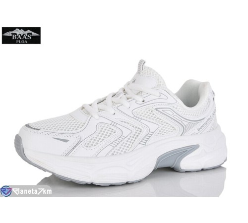 Кросівки жіночі на весну/осінь (8 пар р.36-41) білий  "Baas"