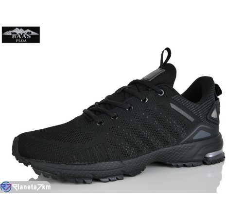 Кросівки чоловічі на весну/осінь (6 пар р.47-49) чорний  "Baas"