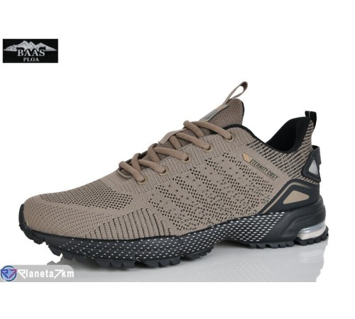 Кросівки чоловічі на весну/осінь (6 пар р.47-49) коричневий  "Baas"