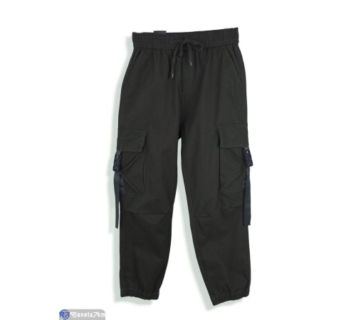 Штани дитячі на весну/осінь (6 шт. р.сетка 30-35) хакі  "Mirella"