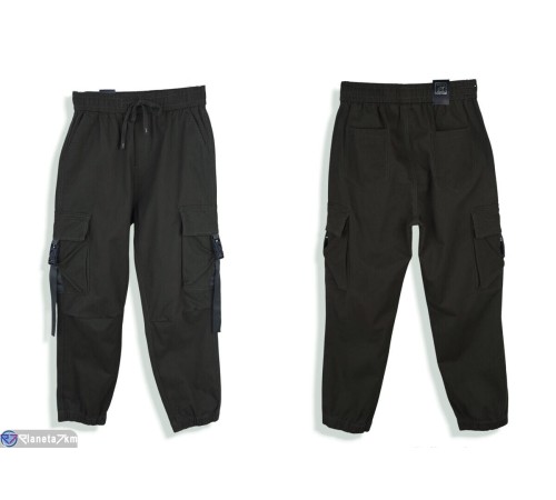 Штани дитячі на весну/осінь (6 шт. р.сетка 30-35) хакі  "Mirella"