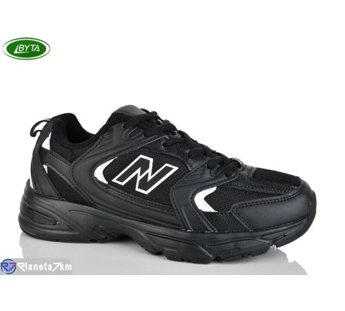 Дитячі кросівки на весну/осінь (8 пар р.36-41) чорний  "Bayota"