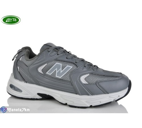 Кросівки чоловічі на весну/осінь (8 пар р.41-45) сірий  "Bayota"