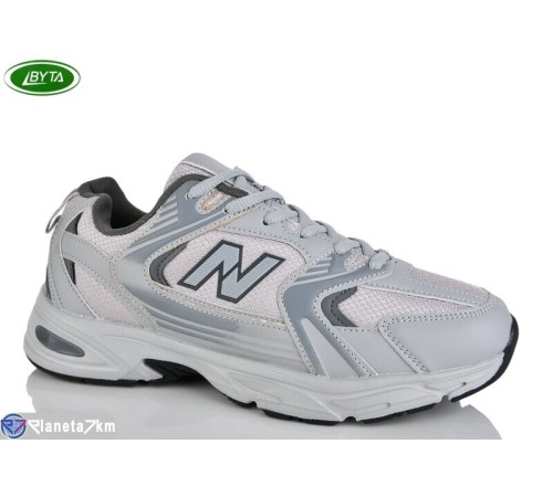 Кросівки чоловічі на весну/осінь (8 пар р.41-45) сірий  "Bayota"