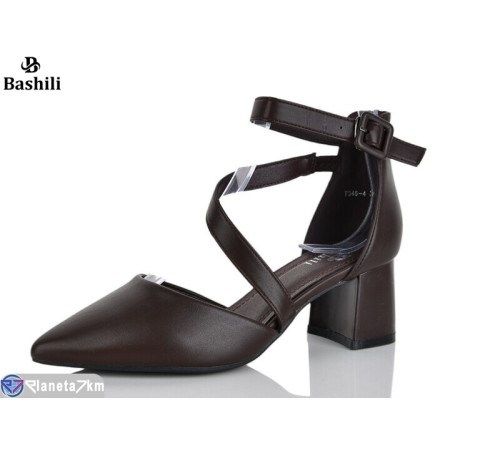 Туфлі жіночі на літо (6 пар р.36-40) коричневий  "Башили"