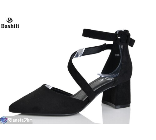 Туфлі жіночі на літо (6 пар р.36-40) чорний  "Башили"