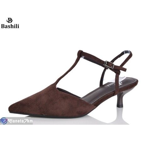 Туфлі жіночі на літо (6 пар р.36-40) коричневий  "Башили"